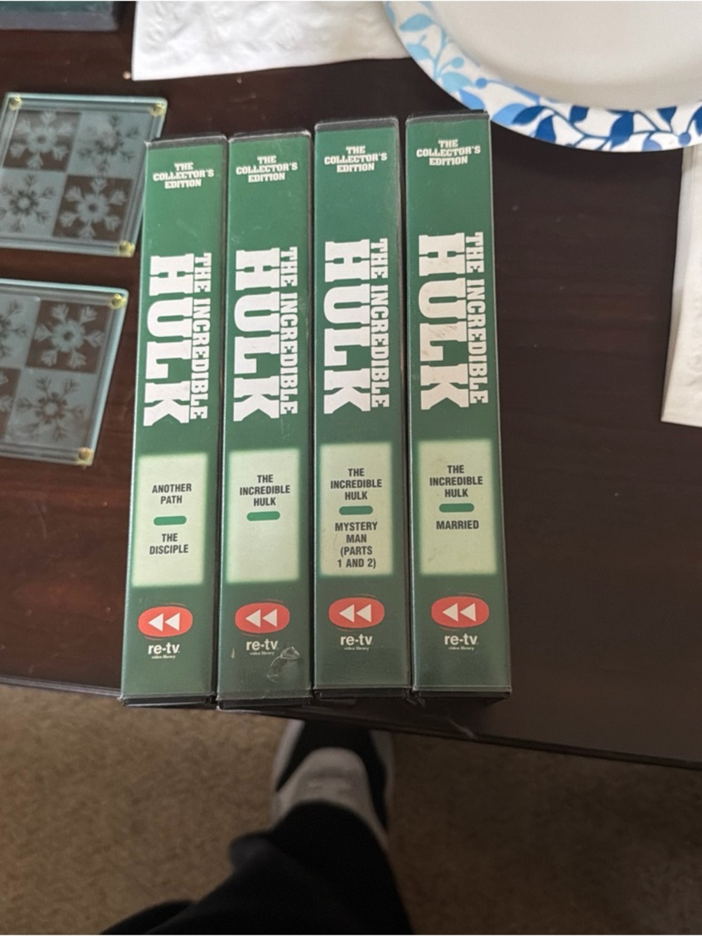The Incredible Hulk Collector's Edition VHS Box Set - Green